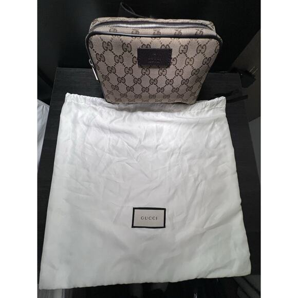 Gucci GG Canvas Monogram Belt Bag Fanny Pack Designer Beige Brown - Picture 5 of 16